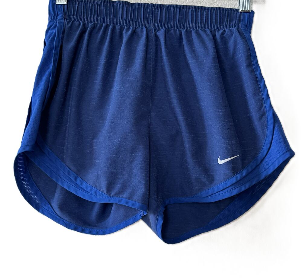 Nike Dri-FIT Women’s Small Blue Tempo Running Shorts Built-In Brief Active